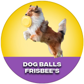 Dog Balls Frisbee's