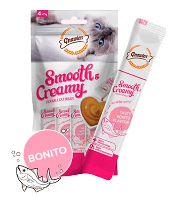 Gnawlers Smooth Creamy Cat/Kitten Treats – Bonito Flavour