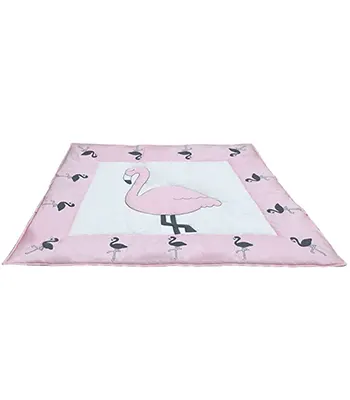 Jazz My Home Flamingo Fun Playmat Dog Mat - All Breed Puppy Dogs