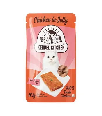 Kennel Kitchen Chicken in Jelly - Kittens and Adult Cats