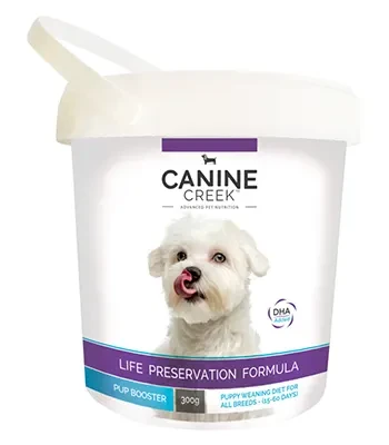 Canine Creek Pup Booster- Weaning Puppy Diet, All Breeds - 300 g