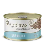 Applaws Natural Tuna Fillet Cat Food, 70 Gms