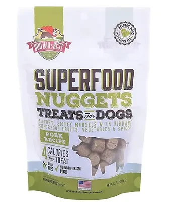 Boo Boo's Best Super Food Pork Nuggets - Dog Treats,102 gm