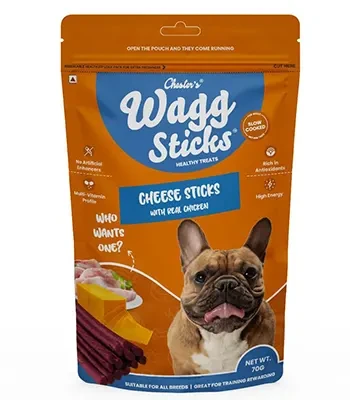 Chesters Wagg - Cheese Sticks Healthy Treats For All Breeds And Sizes (70 Gm)