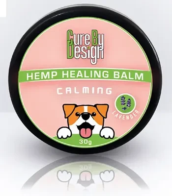 Cure By Design Hemp Healing Balm,Calming,30 Gms - Dogs Cats
