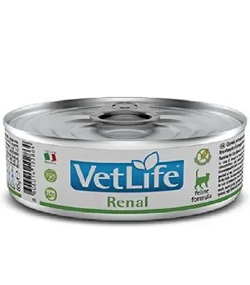 Farmina Vetlife Renal Cat Formula Wet Food Can, 85 Gms