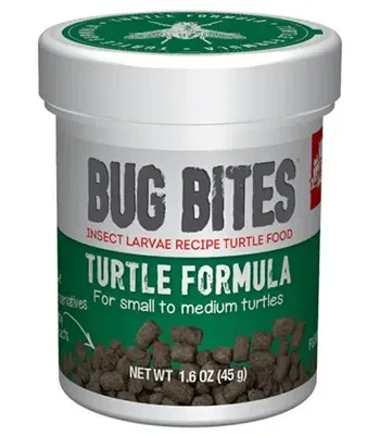 Fluval Bug Bites Turtle Formula Small to Medium Turtles 45 g (1.6 oz)