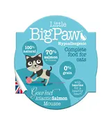 Little Big Paw Gourmet Atlantic Salmon Mousse - Cat Wet Food