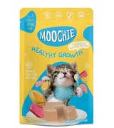 Moochie Wet Kitten Food Healthy Growth with Tuna,Chicken,85Gms
