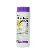 Petkin Litter Box Wipes - 40 Wipes