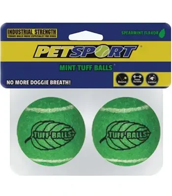 Petsport Tuff Balls Dog Toy,Mint - Pack Of 2