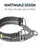 Ruffwear Chain Reaction Martingale Dog Collar - Granite Gray